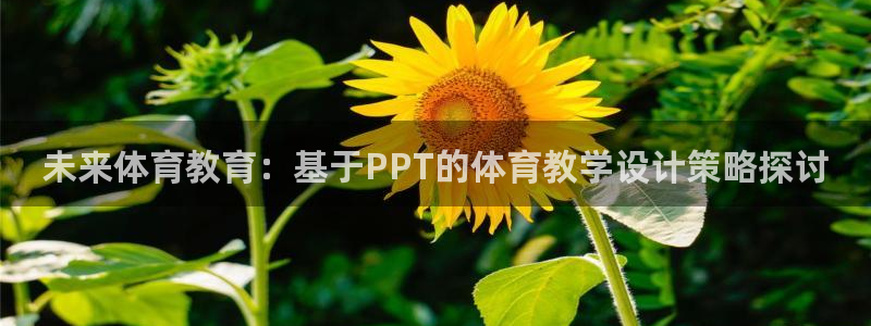 蓝狮在线平台注册入口：未来体育教育：基于PPT的体育教学设计策略探讨